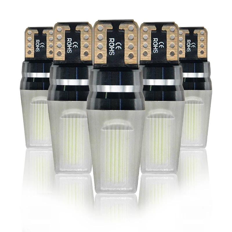 СВЕТОДИОДНЫЙ Автомобильный клиновидный светильник 2 шт. T10 COB 12 24 В CANBUS без ошибок