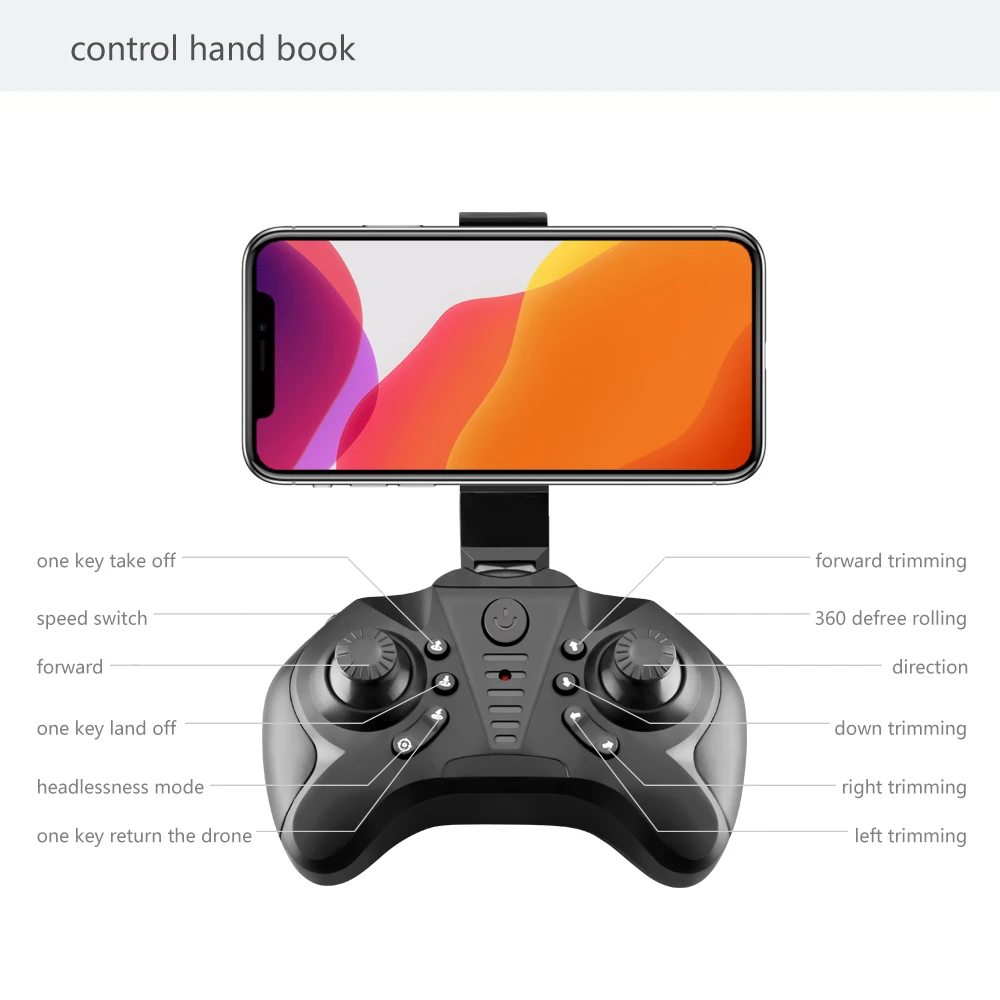 

Mini RC Drone 4K HD Camera Quadcopter WiFi Fpv Air Pressure Altitude Hold Black And Foldable Mobile Control Dron Toys 2021