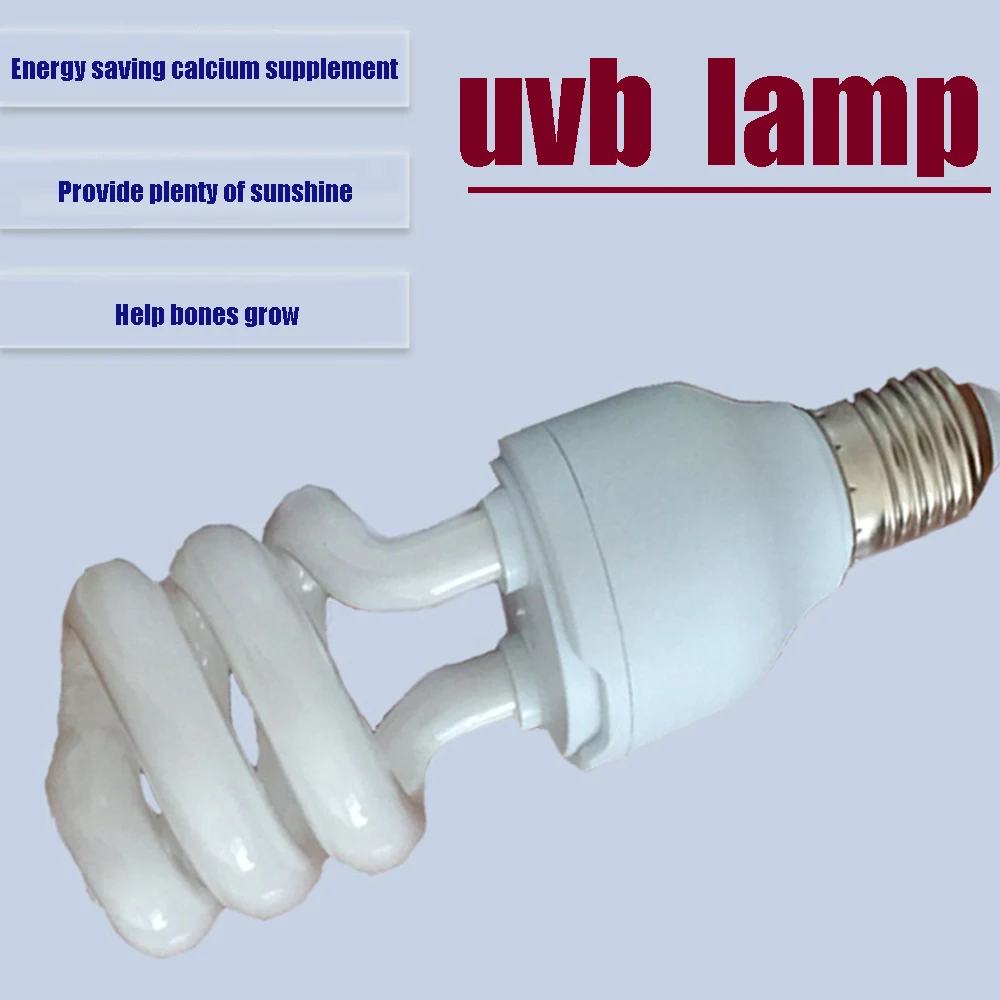 Ультрафиолетовая лампочка UVB5.0/10 0 13/26 Вт Pet свет для рептилии светящаяся лампа