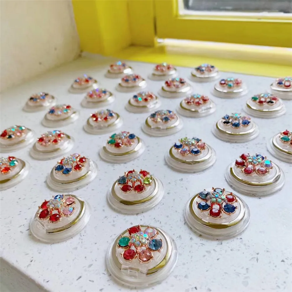 Бриллиантовое кольцо с цветами держатель подставка для мобильного телефона