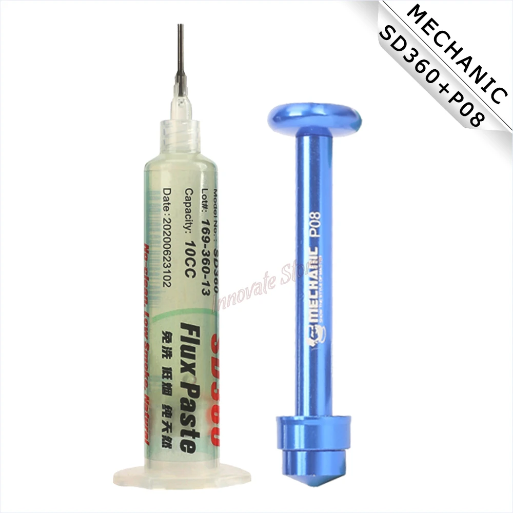 Паяльная паста MECHANIC SD360 Max10ml усовершенствованный масляный флюс для сварки 10cc
