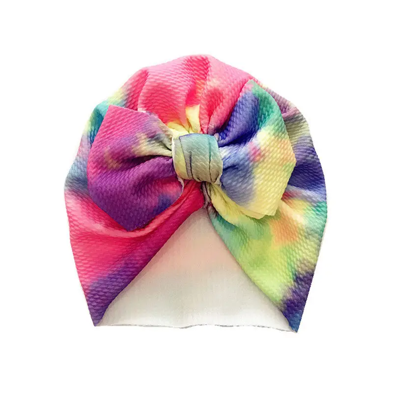 

Baby turban hat Top knot hat Baby Hat for Girls Big Bow Autumn Turban Infant Beanie Baby Girl Hat Accessories Photo Prop H263S