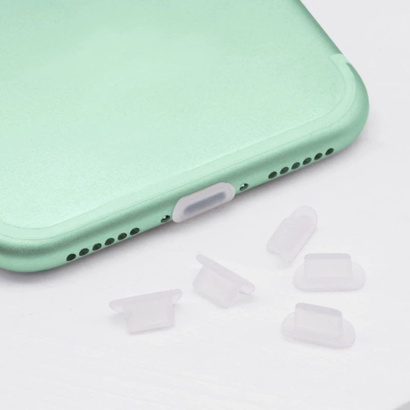Silicone Anti Dust Plugs for 12/12 Mini/12 Pro Max/11/11 /X/XS/ XR | Мобильные телефоны и аксессуары