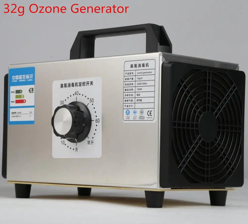 Новый 220 В генератор озона 32g/28 ч озонатор Воздухоочистители домашний очиститель