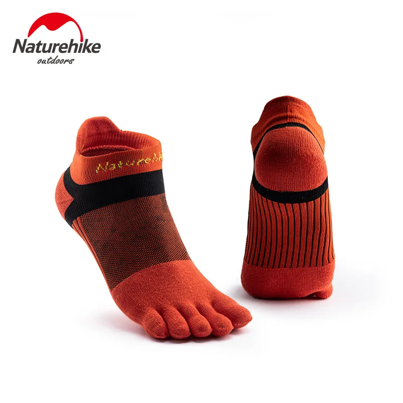 Naturehike Coolmax спортивные беговые носки с отдельными пятью пальцами ног мужские и