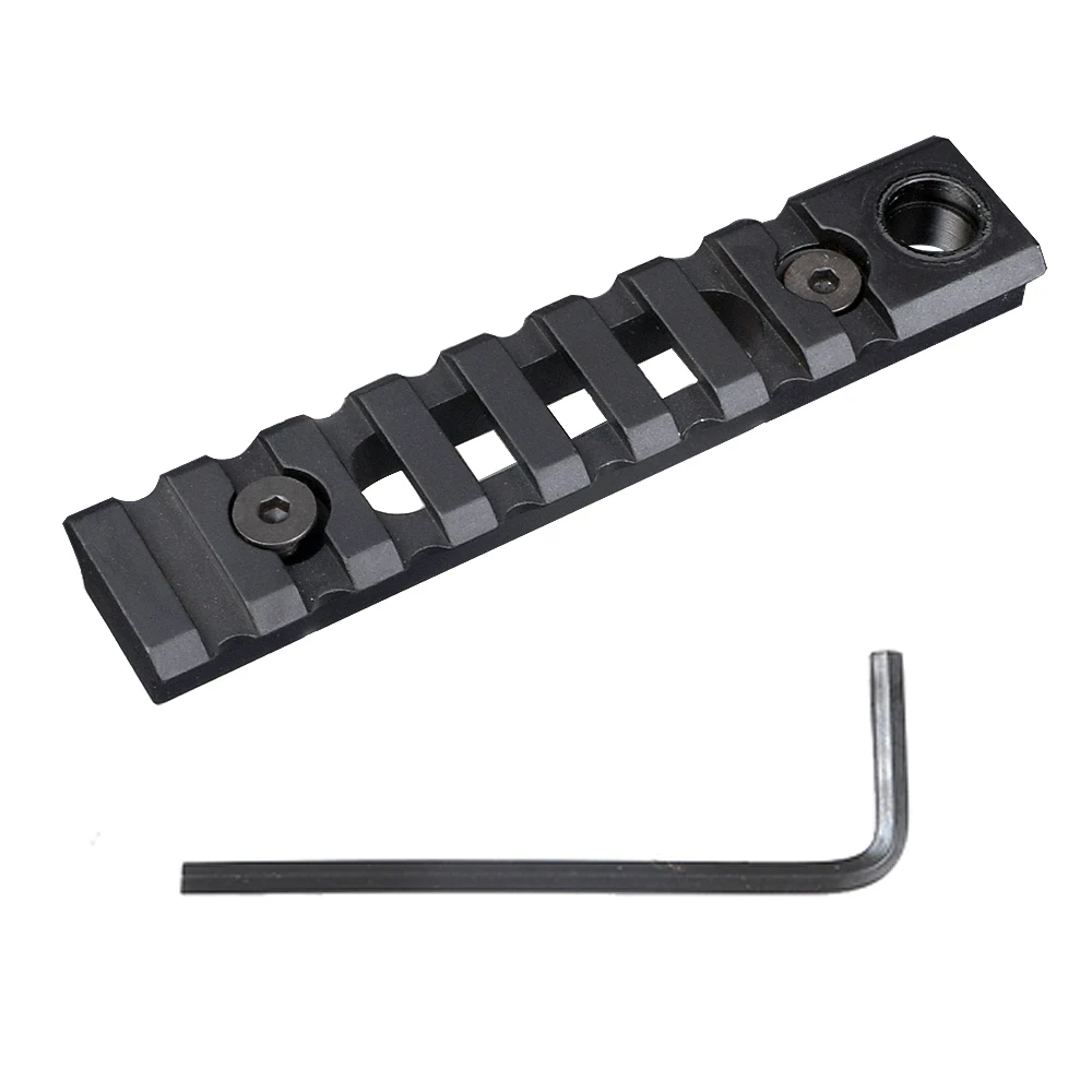 Тактический Keymod рейку планка Вивера секций 8 слотов для карт крепежная основа с QD