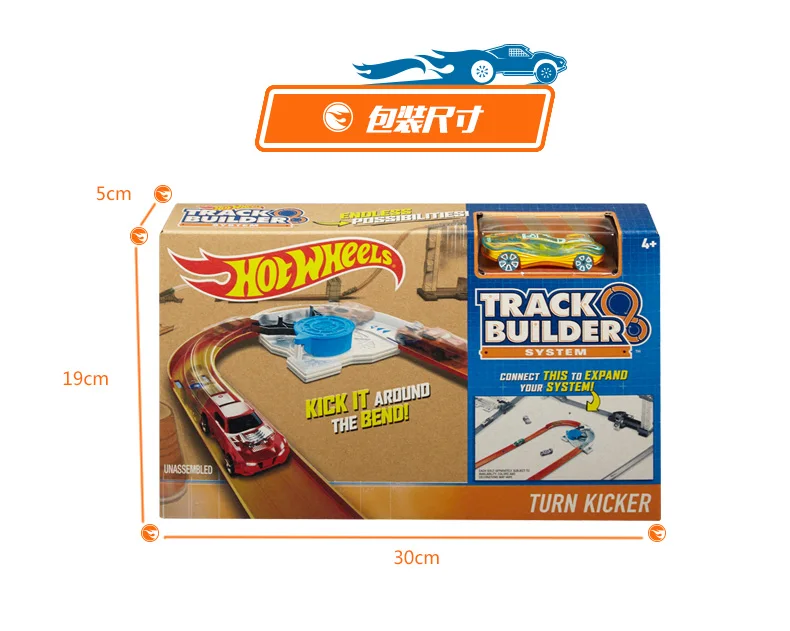 Hotwheels Carros 3-в-1 трек Asst модель машины поезд дети пластик металл для горячих колес