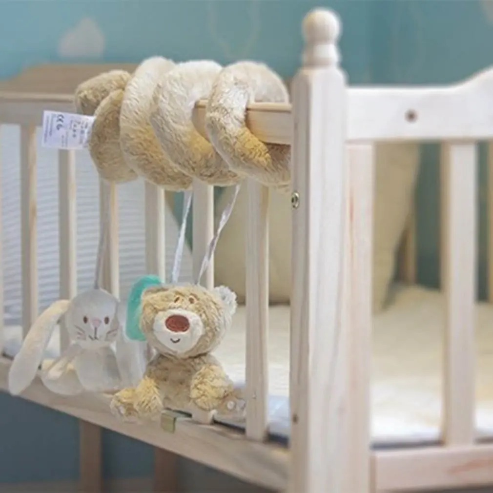 

Stroller Toy Accesaries Hanging Crib Rattle Toys Baby Stroller Hanging Toy For Infant Baby play Activity Spiral Stroller Set