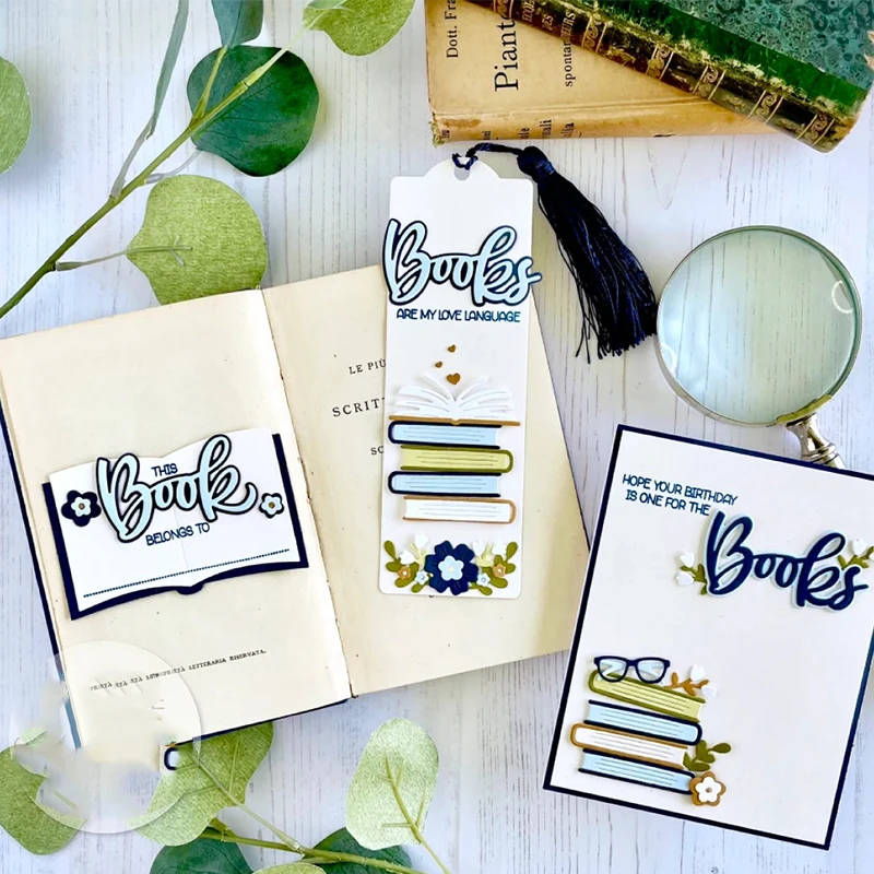 Panalisacraft Закладка бирка металлические штампы трафареты для сделай сам