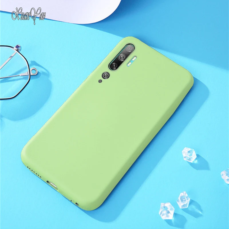 XUANYAO чехлы для Xiaomi Mi Note 10 чехол тонкий силиконовый Pro Чехол Мягкая задняя крышка