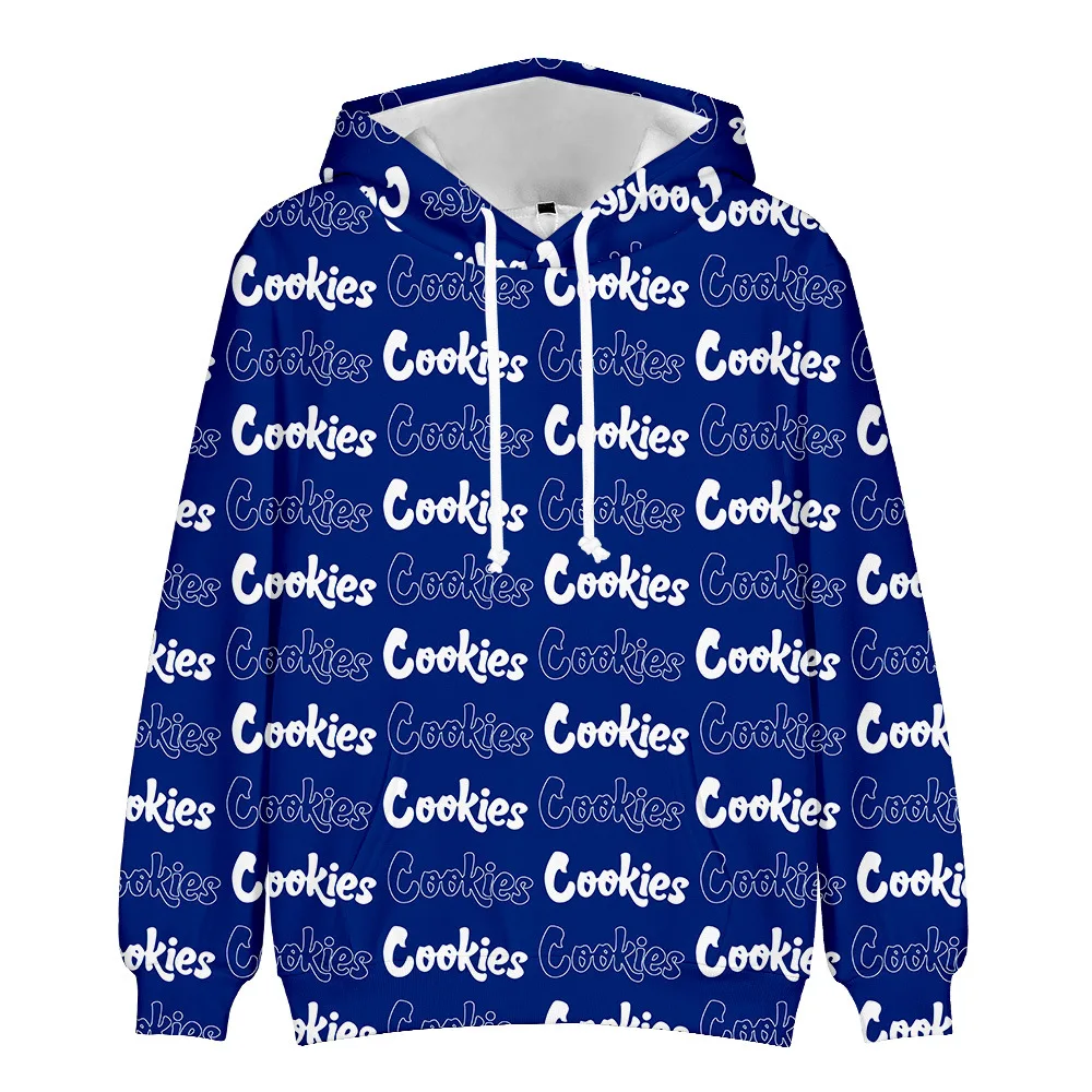 

2021 Cookies Women Sweatshirt Hoodie Autumn Winter Streetwear Hip Hop Cotton Fleece Teenager Boys Girls Tracksuit Pullover Coat