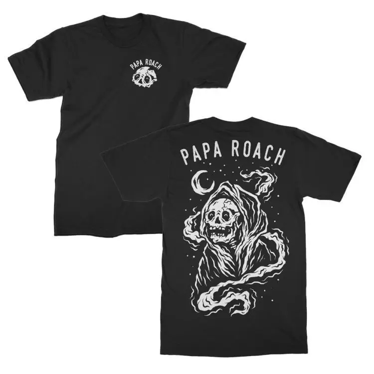 

Papa Roach - NightReaper - T SHIRT S-M-L-XL-2XL Brand New Official T Shirt Brand T-Shirt Men 2018 Fashion Homme High Quality