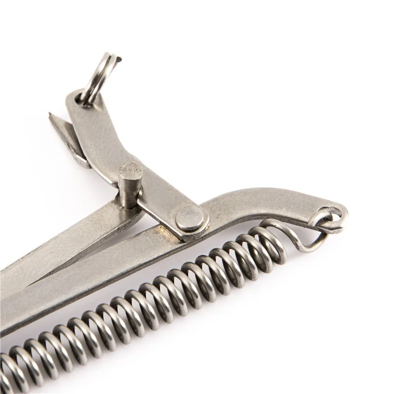 

1 PCS Portable Single Hook Fishing Clip Stainless Steel Grabber Grabbing Tool Fishing Tackles Accessories new
