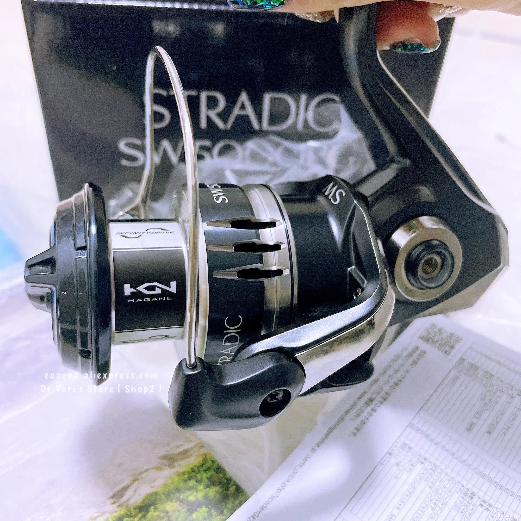 20 новых катушка Shimano STRADIC SW 4000HG 5000PG 6000PG 8000PG 10000HG Спиннинг рыболовная Катушка
