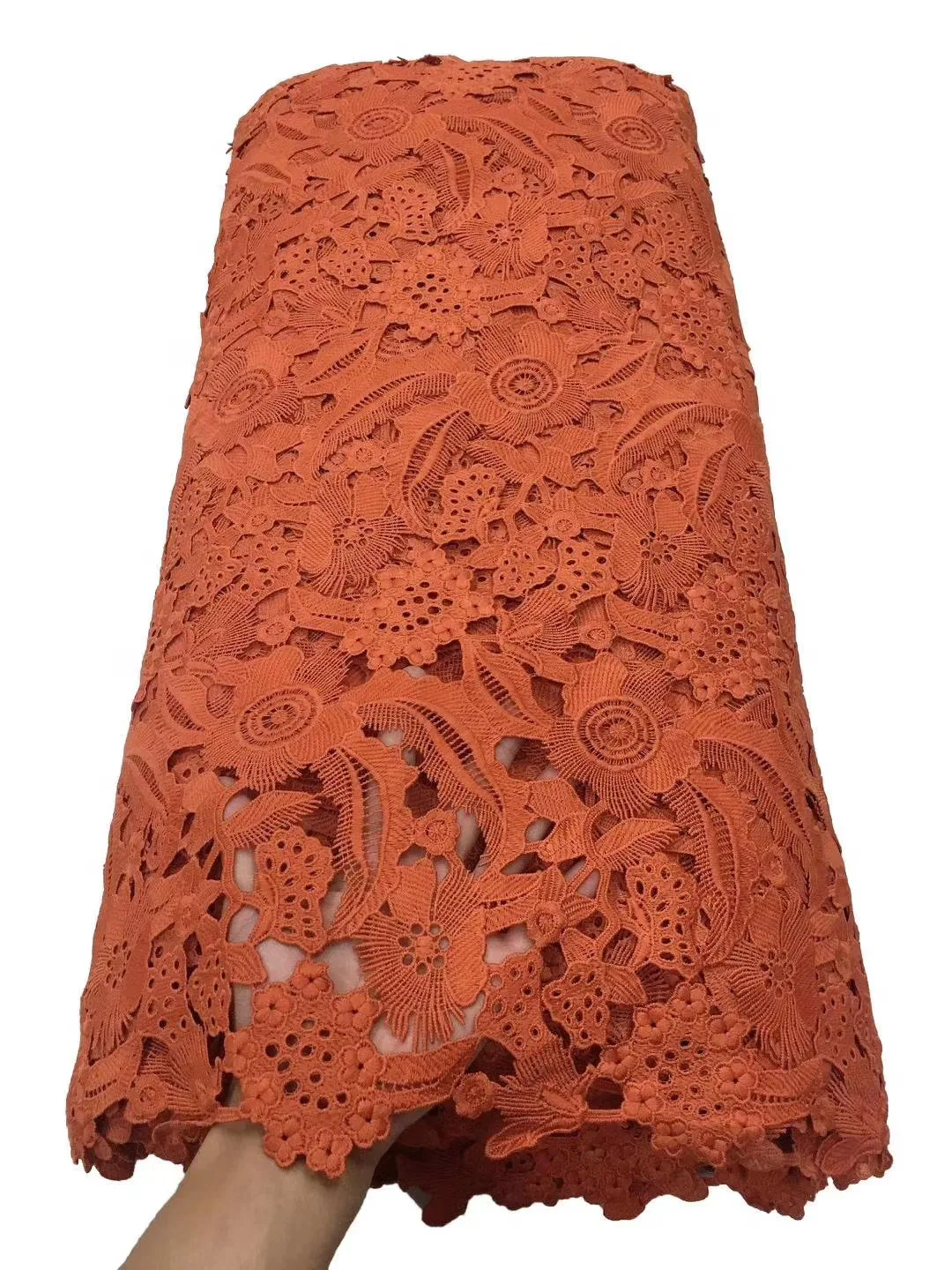 

Yellow Guipure Lace Lace Fabric African French Lace Fabric Nigeria Water Soluble Thread Lace Fabric Dress Party 5 Yards AFM4919