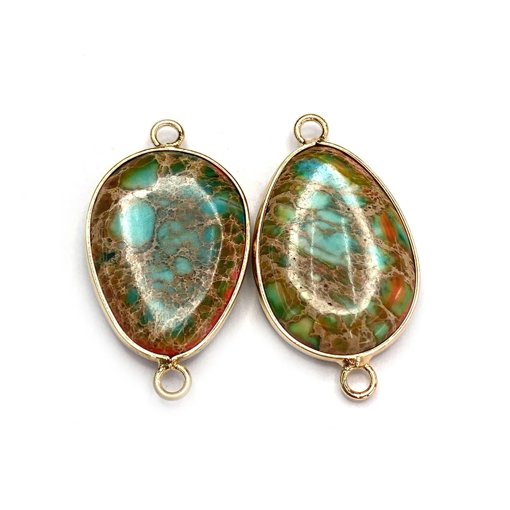 

Natural Imperial Stone Exquisite Handicraft Production High-quality Natural Stone Oval Pendant Handmade Jewelry Accessories