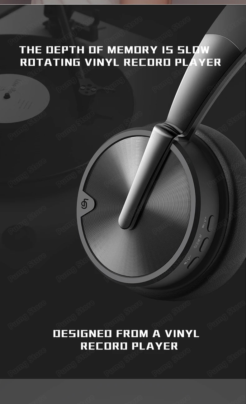 Классические портативные беспроводные наушники Bluetooth стерео Складная гарнитура аудио Mp3 TF FM регулируемые наушники с микрофоном для музыки