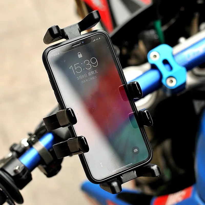 

Super Strong Shockproof Handlebar Motorcycle Phone Holder Support Walkie Talkie Holder For GPS Bicycle Phone Holder ADV Holder