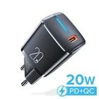 Зарядное устройство PD Quick Charge 4,0 3,0 Type C, портативное быстрое зарядное устройство для телефона iPhone 13 12 Pro Max Xs 8 Xiaomi, быстрое зарядное устройство PD