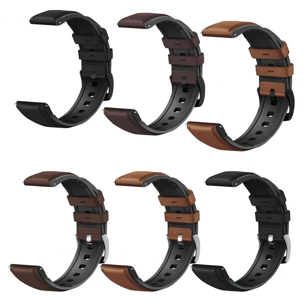 

20mm Genuine Leather Watch Wristband Strap for Huawei GT2-42mm for Huami-GTS