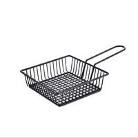 stainless steel french fries basket food bucket snack chips container tableware sushi tools kitchen accessories