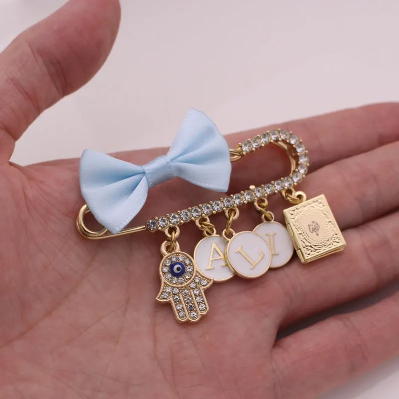 Заказное английское имя мусульманская Хамса рука Фатимы Аллах Коран Детская