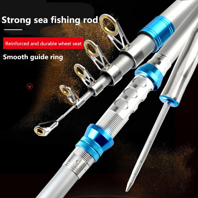 

Hot selling carbon telescopic fishing rod portable 2.1M -3.6M carp rod feeder professional outdoor travel mini fishing rod