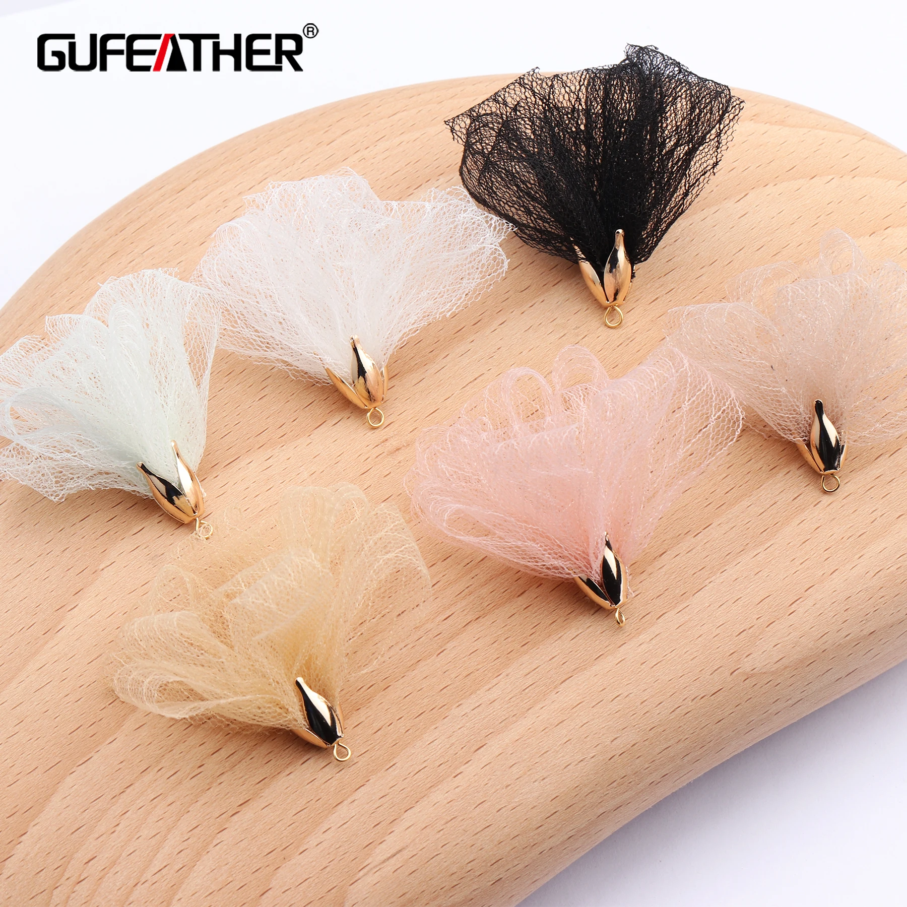 

GUFEATHER M656,jewelry accessories,diy mesh pendants,flower shape,hand made,copper metal,jewelry making,diy earrings,10pcs/lot