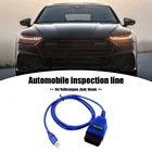 OBD2 USB VAG-COM 409,1 Com Vag kkl В комплект поставки входит адаптер для диагностики и проверки кабелей Интерфейс для VW Audi сиденье Volkswagen Skoda диагностический инструмент