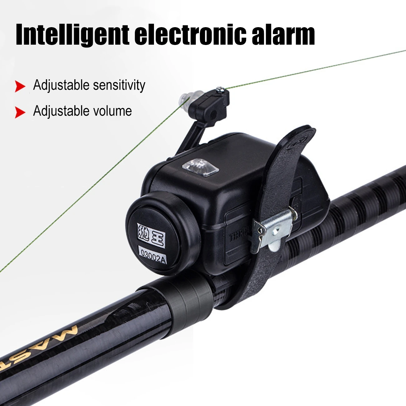 Электронная сигнализация поклевки рыбы со звуком водонепроницаемый