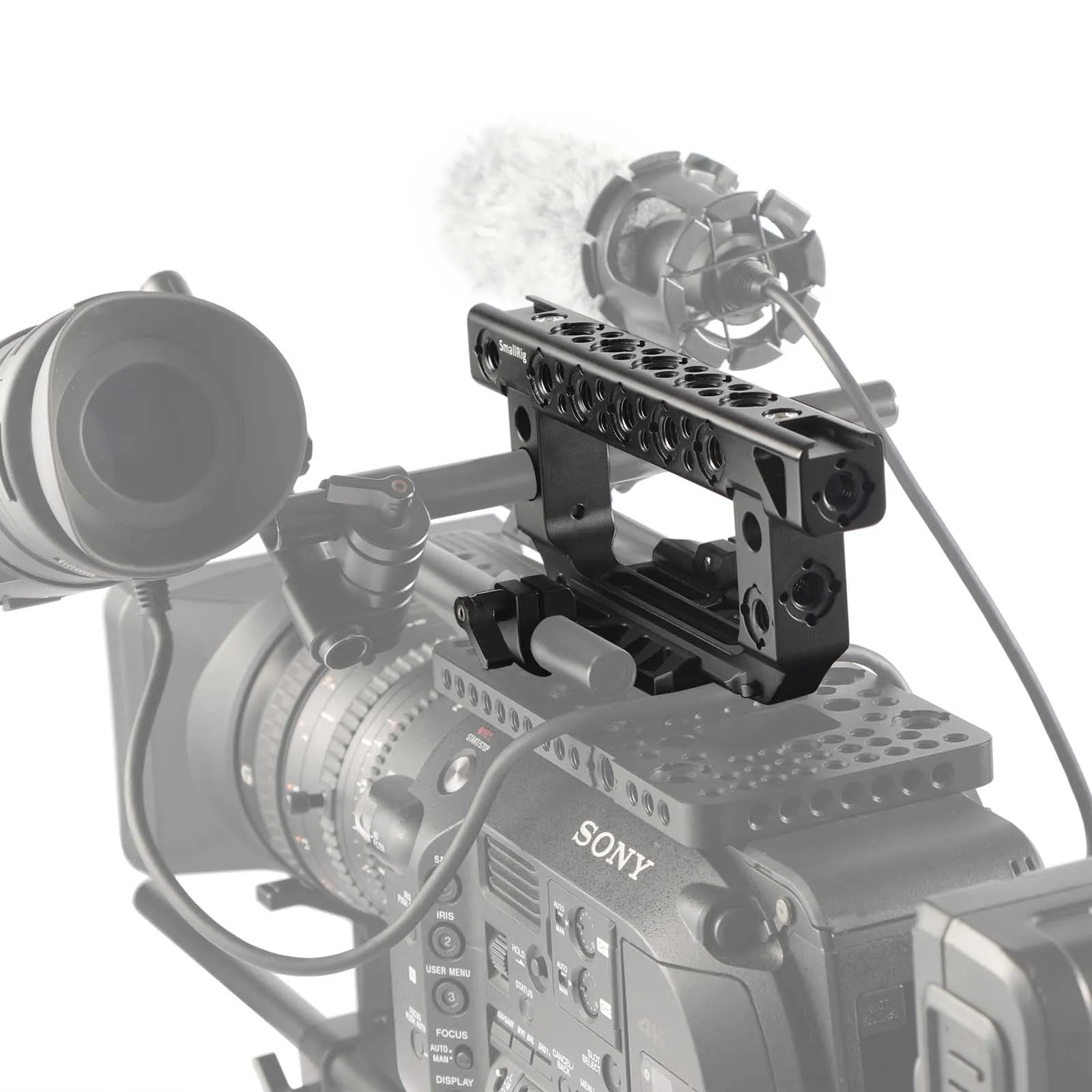 SmallRig DSLR камера рукоятка верхняя ручка для FS7/FS7II/FS5/Ursa мини с холодным башмаком крепление для микрофона DIY варианты 1979