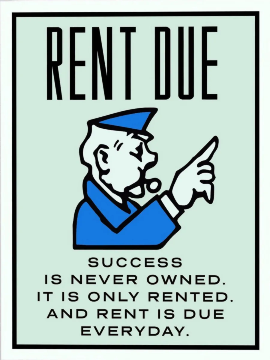RENT DUE Alec Monopolys Холст Живопись Печать Гостиная домашний декор Современное украшение на стену, живопись маслом плакат граффити искусство, 18 видов - Цвет: RENT DUE