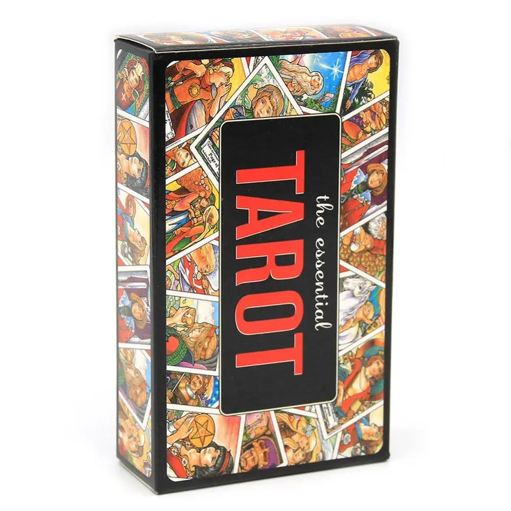 78pcs The Essential Tarot Deck Cards Game гадания Book and Card Set разблокировка секретов древнего и