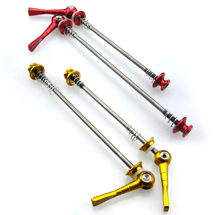 48 г 2 шт. Титан мост ШАМПУР с ЧПУ Прокат Quick Release MTB Дорожный велосипед Велоспорт