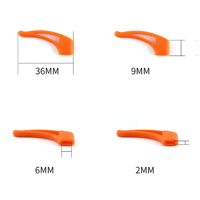 1 пара крючок для очков однотонный силиконовый держатель мягкая Нескользящая