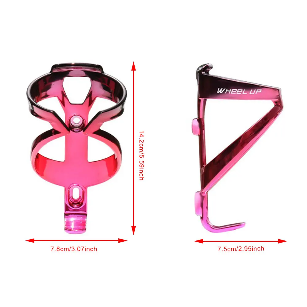 

Cycling bicycle bottle holder Cages 7075 Alloy Aluminium Titanium Color MTB Mountain Road Bike Water Cup Bottle Holder Bike Part