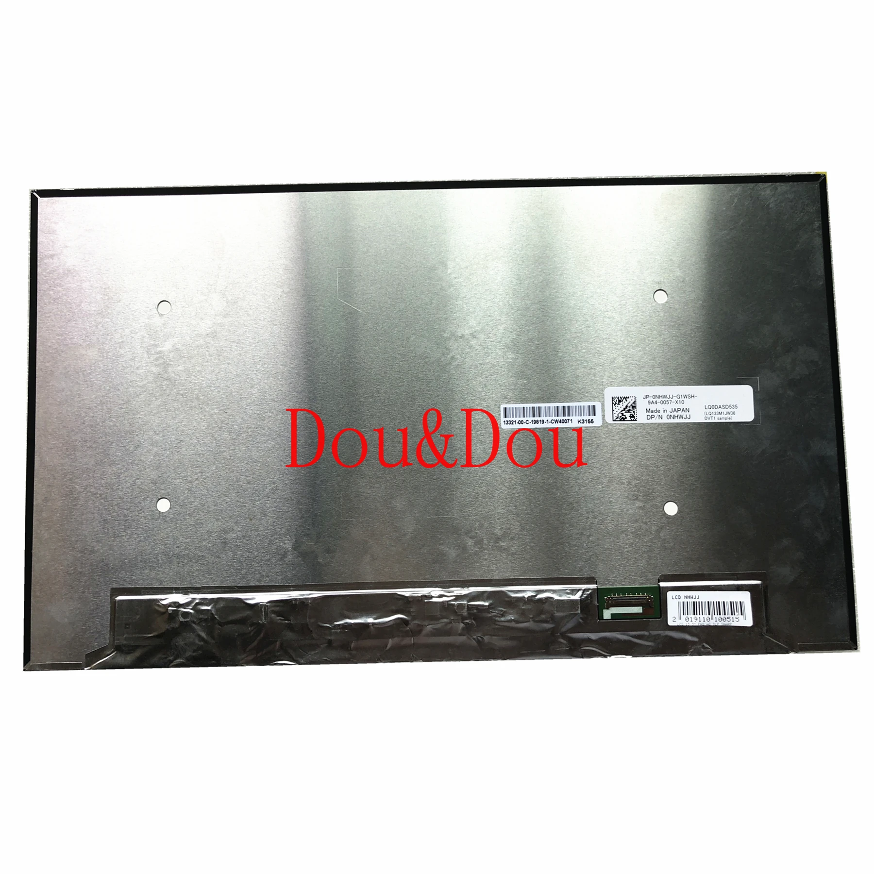 

LQ0DASD535 LQ133M1JW36 DVT1 13,3 ''панель ЖК-экрана ноутбука 1920*1080 DP/N: 0NHWJJ