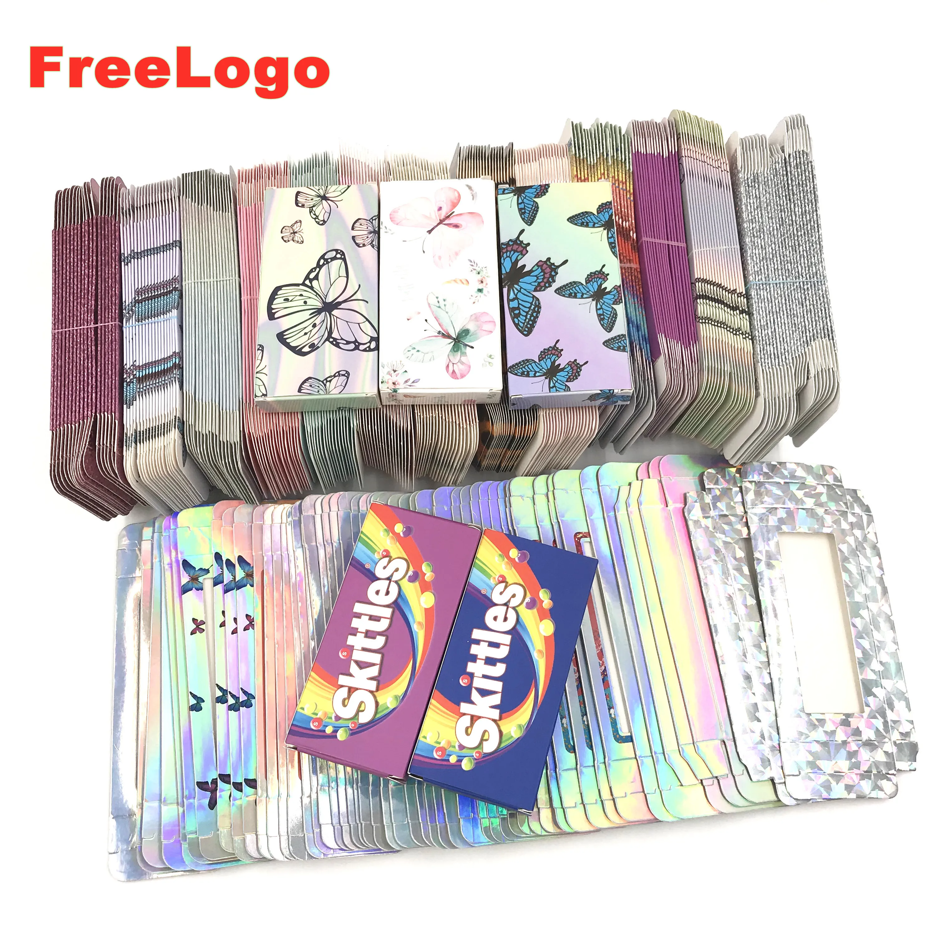 wholesale 50pcs paper false eyelash packaging box lash boxes packaging custom logo faux cils 25mm mink eyelashes marble case