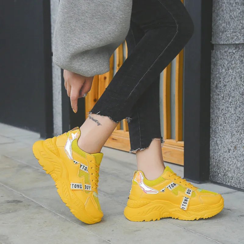 Женские дышащие кроссовки повседневная обувь больших размеров 35 41 на все сезоны