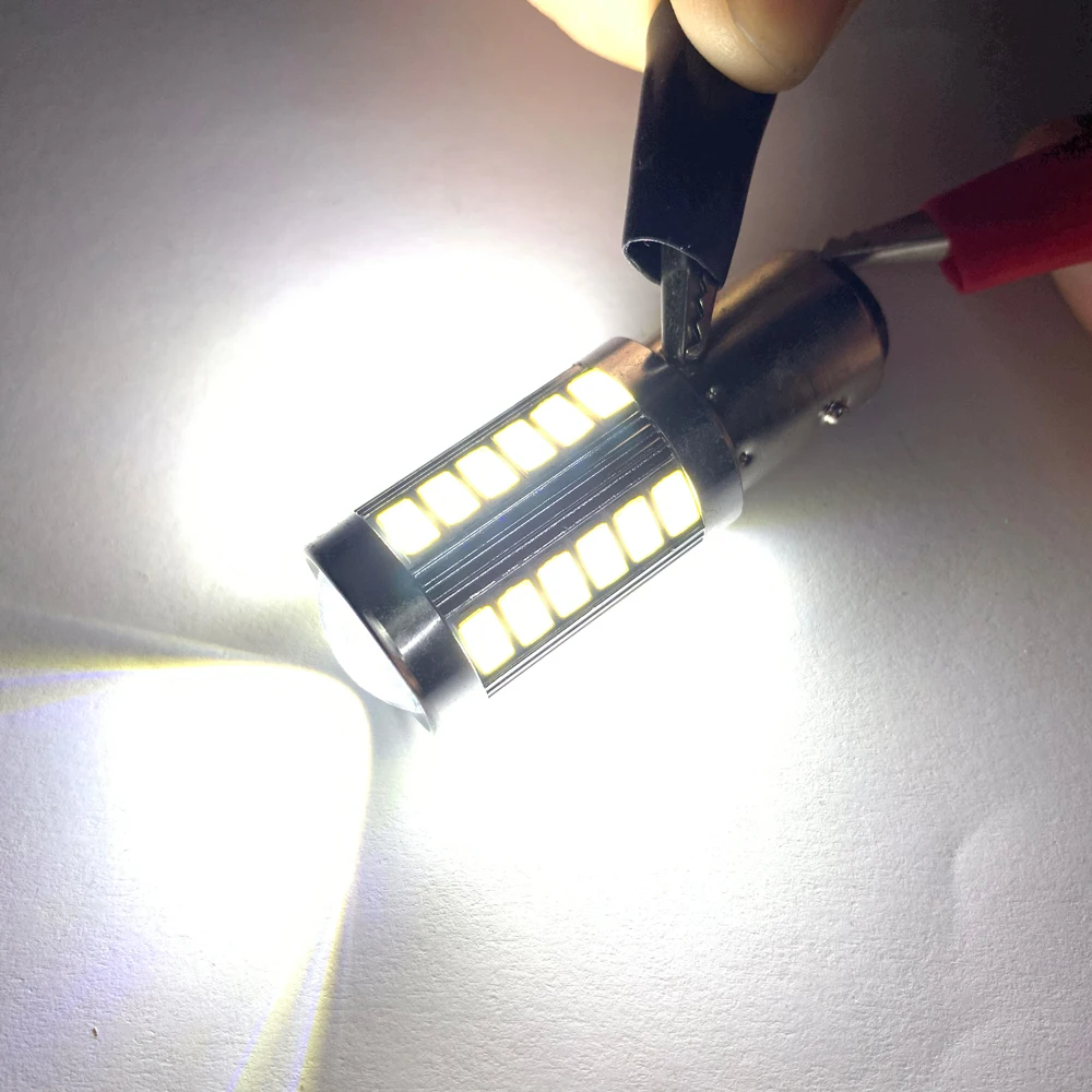 2 шт. 1156 1157 7443 T20 светодиодный автомобильный Поворотный Светильник 33 SMD 5630 5730 авто