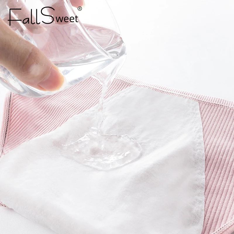 Трусы женские FallSweet 5 шт./лот хлопковое нижнее белье непротекающие
