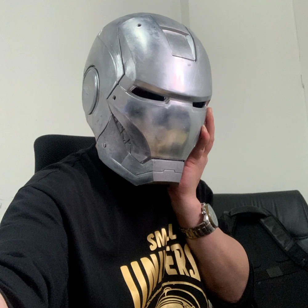 Iron Man Helmet Marvel MK2 Manual Control Mask with Mini Gift DIY 1:1 Wearable for Cosplay Halloween Christmas | Игрушки и хобби