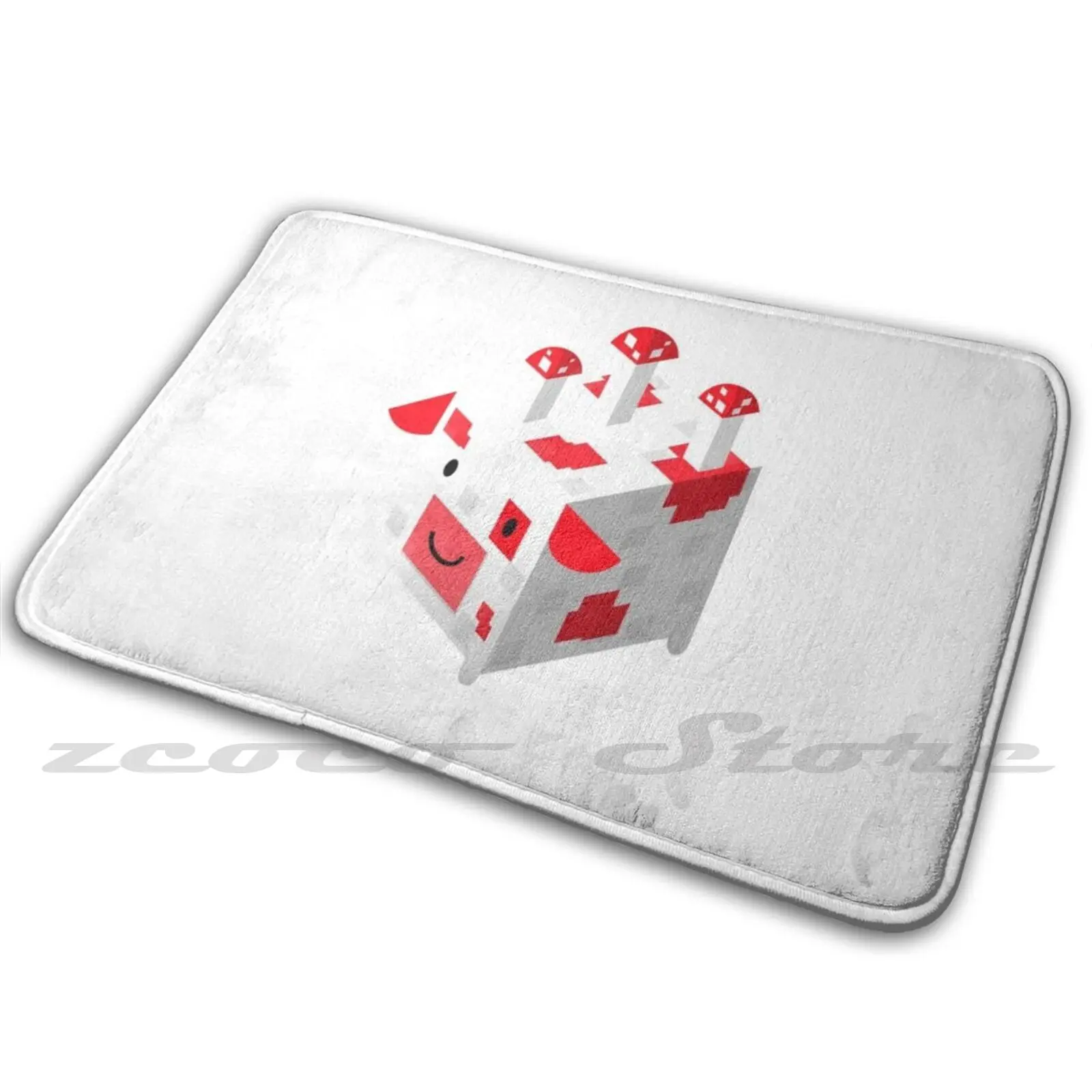 Коврик из коровьей кожи нескользящий водопоглощающий дверной ковер большой