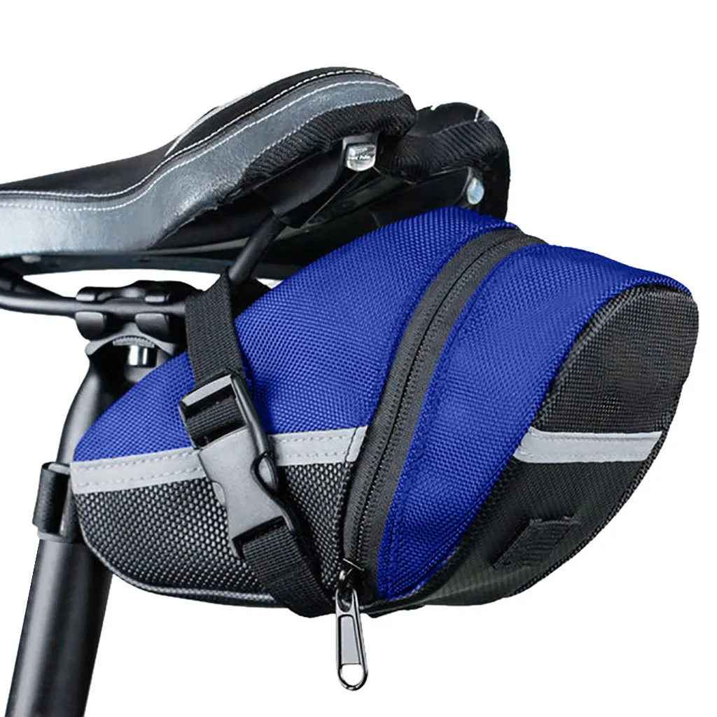 

New Portable Bycicle Bag Cycling Equipment MTB Bike Cycling Saddle Bag Portable Bicycle Accessories bike Pouch Tail Rear Pannier