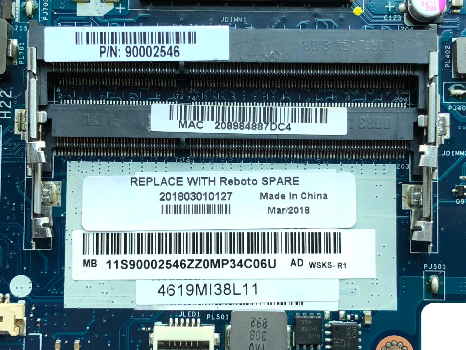 Высокое качество FRU: 90002546 для материнской платы ноутбука Lenovo Ideapad Z500 VIWZ1 LA 9063P N14P GV2 B