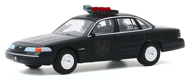 GL 1:64 1992 Ford Crown Victoria Interceptor черный 23 сплав модель автомобиля литье под давлением