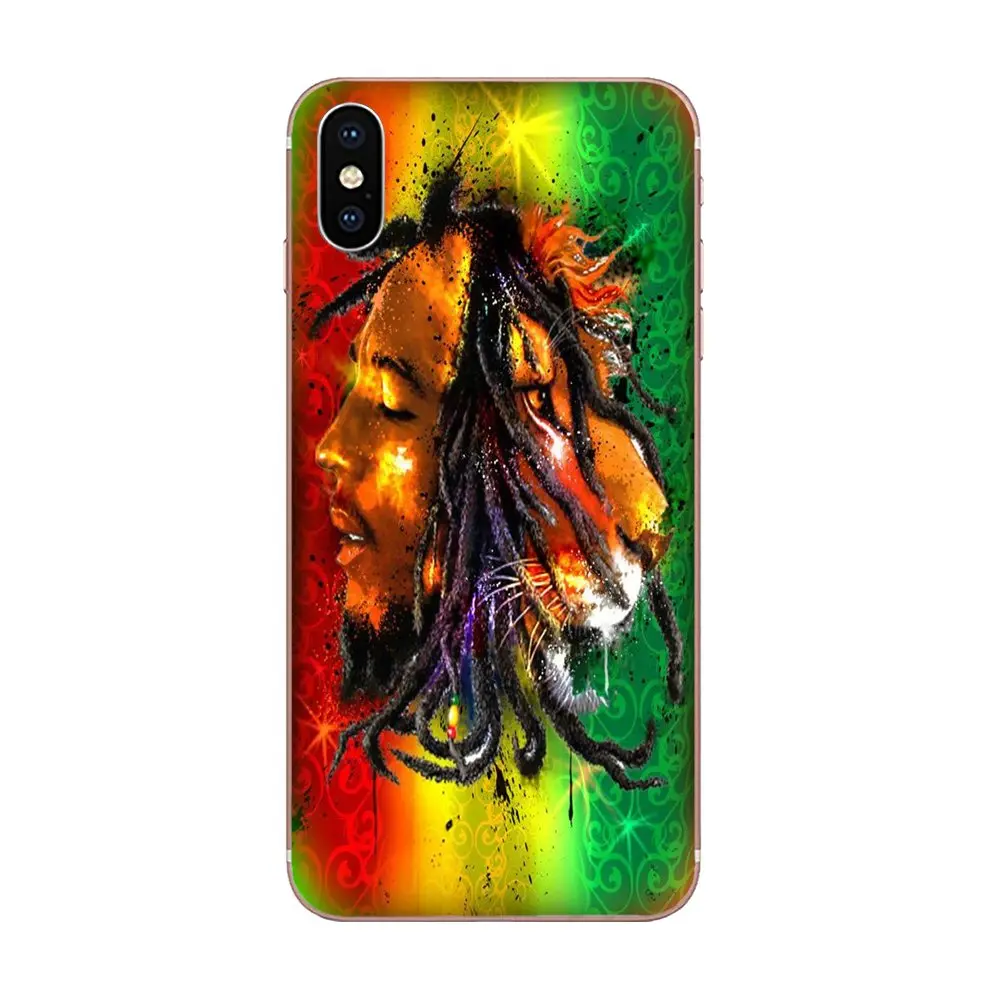 Боб Marleys раста Лев регги для samsung Galaxy Note 5, 8, 9, S3 S4 S5 S6 S7 S8 S9 S10 5G mini Edge рlus Lite в продаже чехол для телефона - Цвет: as picture
