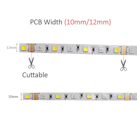 Светодиодная лента RGB CCT MJJC 5 м 300 светодиодов