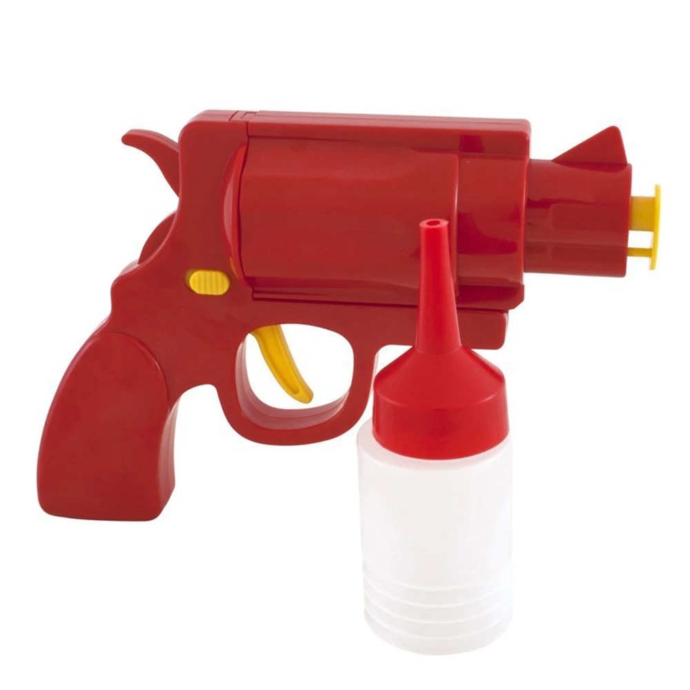Creative Sauce Bottle Ketchup Mustard Salad Dressing Revolver |