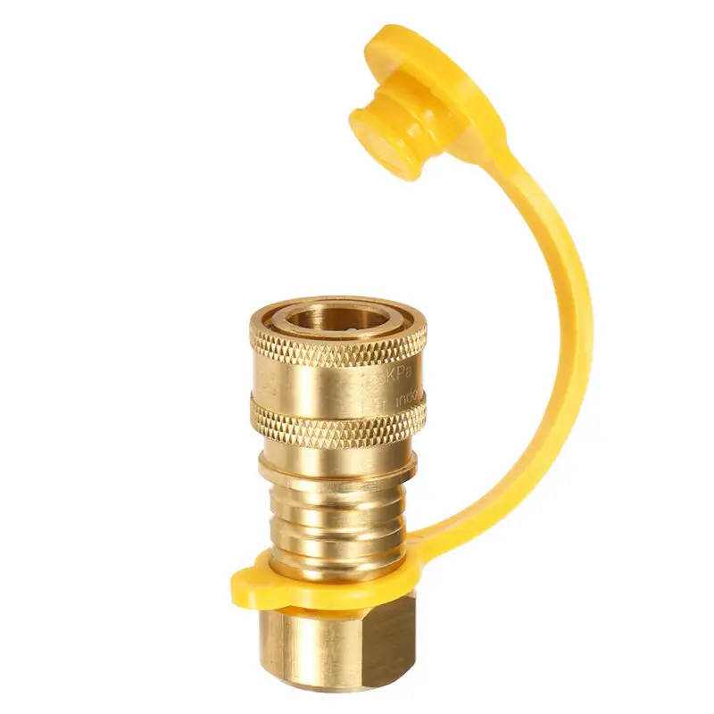 

Brass Connector 3/8-Inch Natural Quick Fittings Propane Connector Tool
